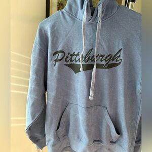 Blue Pittsburgh Hoodie